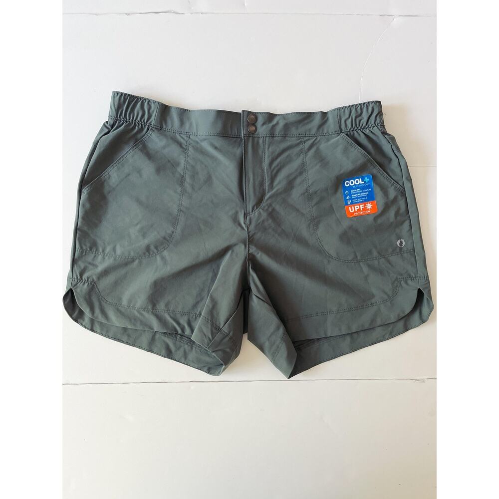 The American Outdoorsman for Women Athletic Shorts in Olive Green